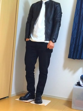 まつたかさん（メンズ・170cm）の冬コーディネート