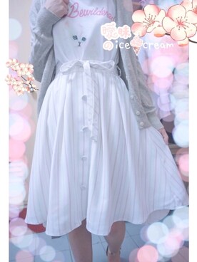 Satomi Lamさん(レディース・155cm)の春コーディネート