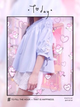 Satomi Lamさん（レディース・155cm）の夏コーディネート