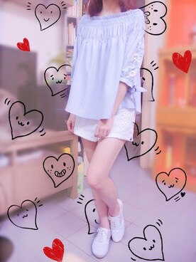 Satomi Lamさん（レディース・155cm）の夏コーディネート