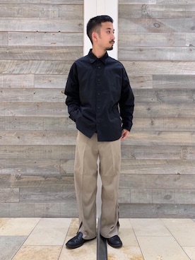 長田 慧さん(メンズ・170cm)の秋コーディネート