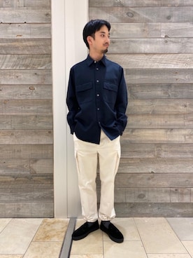 長田 慧さん（メンズ・170cm）の春コーディネート