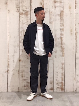 長田 慧さん（メンズ・170cm）の夏コーディネート