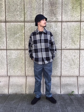 長田 慧さん（メンズ・170cm）の秋コーディネート