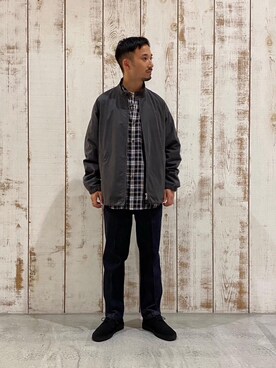 長田 慧さん（メンズ・170cm）の秋コーディネート