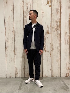 長田 慧さん（メンズ・171cm）の春コーディネート