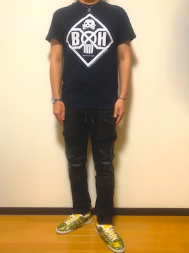 「417 EDIFICE（フォーワンセブンエディフィス）のアイテム（アクセサリー）」を使った、hispecneetさん（メンズ・173cm）の夏コーディネート