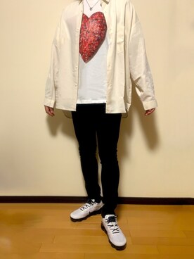 「improves（インプローブス）のアイテム（チノパンツ）」を使った、hispecneetさん（メンズ・173cm）の夏コーディネート