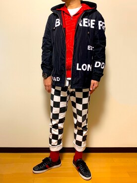 「ナイロンパーカー」｜「アイテム（腕時計）」を使った、hispecneetさん（メンズ・173cm）の秋コーディネート