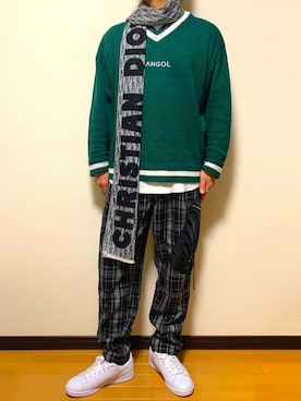 「rovtski」｜「アイテム（パーカー）」を使った、hispecneetさん（メンズ・173cm）の秋コーディネート