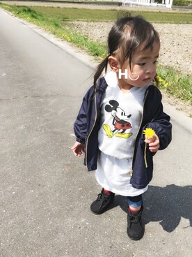 はるるん◡̈さん(キッズ・80cm)の春コーディネート