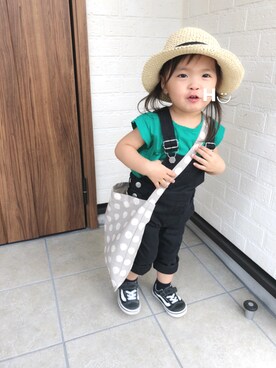 はるるん◡̈さん(キッズ・80cm)の夏コーディネート