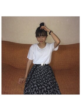 「J-AXIS（ｼﾞｪｲｱｸｼｽ）のアイテム」を使った、みな🍠さん（レディース・164cm）の夏コーディネート