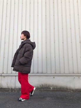 「ブラウン×ブラック」｜「アイテム（その他）」を使った、はせちゃんさん（レディース・152cm）の秋コーディネート