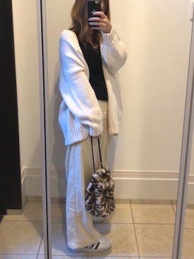 まなさん（レディース・156cm）の冬コーディネート