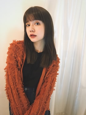 「OLIVE des OLIVE（オリーブデオリーブ）のアイテム」を使った、村田倫子さん（レディース・163cm）の秋コーディネート
