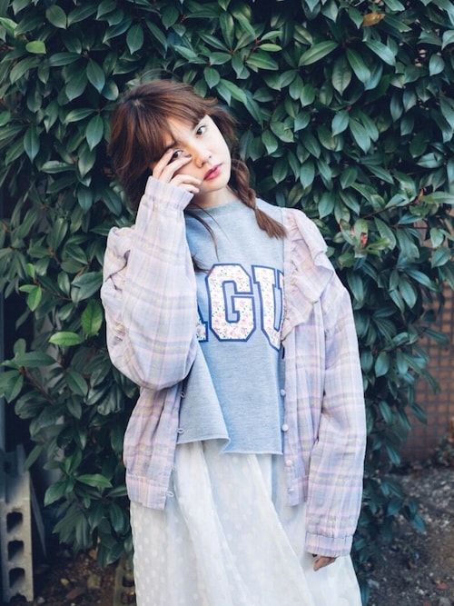 村田倫子 Merry Jennyのシャツ ブラウスを使ったコーディネート Wear