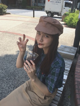 「3rdSpring（サードスプリング）のアイテム」を使った、村田倫子さん（レディース・163cm）の秋コーディネート