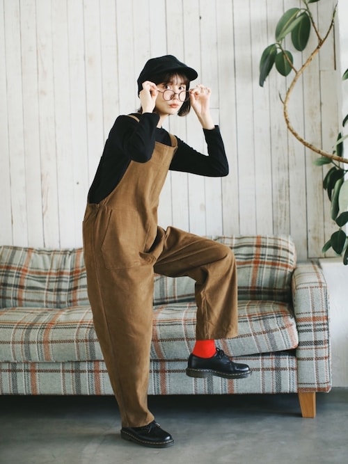 村田倫子 Zoffのメガネを使ったコーディネート Wear