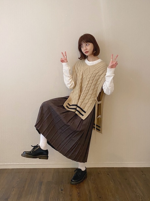 村田倫子さんのコーディネート