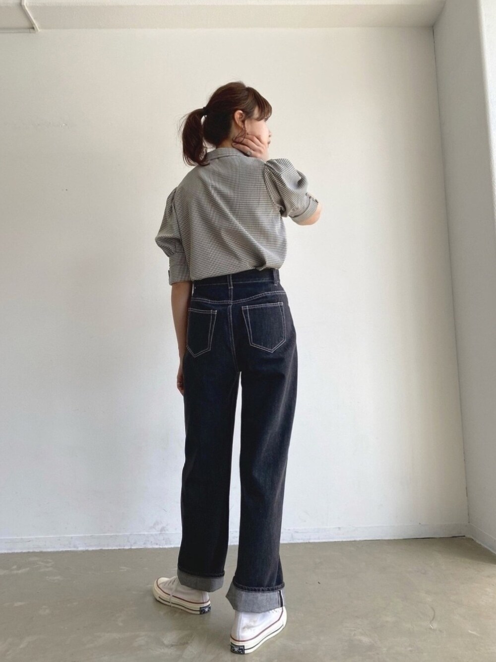 村田倫子｜idemのデニムパンツを使ったコーディネート - WEAR