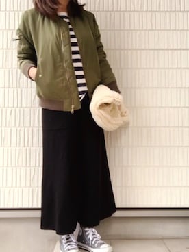Ayako  さん（レディース・150cm）の冬コーディネート