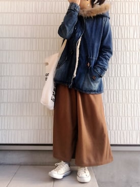 Ayako さん(レディース・150cm)の冬コーディネート