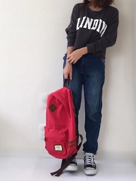 「CHAPTER WORLD select （チャプターワールドセレクト）のアイテム」を使った、Ayako  さん（レディース・150cm）の秋コーディネート