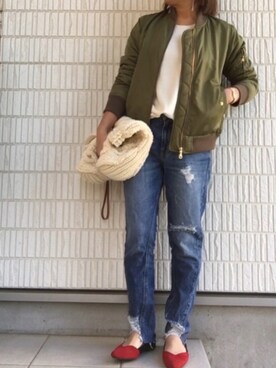 Ayako  さん（レディース・150cm）の冬コーディネート