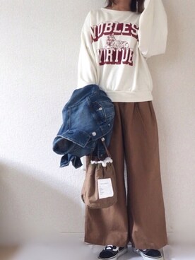 Ayako  さん（レディース・150cm）の冬コーディネート