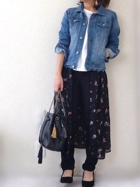 Ayako  さん（レディース・150cm）の春コーディネート