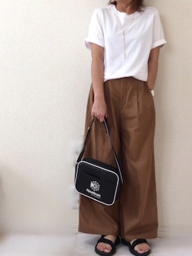 「L.H.P（エルエイチピー）のアイテム（サンダル）」を使った、Ayako  さん（レディース・150cm）の春コーディネート