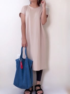 「L.H.P（エルエイチピー）のアイテム（サンダル）」を使った、Ayako  さん（レディース・150cm）の夏コーディネート