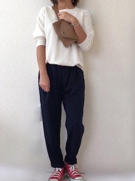 「Furryrate（ファーリーレート）のアイテム（パンツ）」を使った、Ayako  さん（レディース・150cm）の秋コーディネート