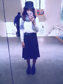 千鳥格 | マフラー