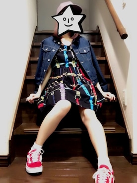 「love moschino」｜らいこさん（レディース・160cm）の春コーディネート