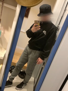「韓国好きな人と繋がりたい」｜「アイテム（その他アウター）」を使った、まちるさん（メンズ・161cm）の秋コーディネート