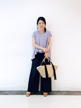 kamezawaさん（レディース・158cm）の夏コーディネート