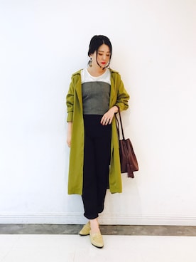 「KBF+」｜「アイテム（その他）」を使った、kameさん（レディース・158cm）の秋コーディネート