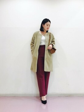 「KBF+」｜「アイテム（その他）」を使った、kameさん（レディース・158cm）の冬コーディネート