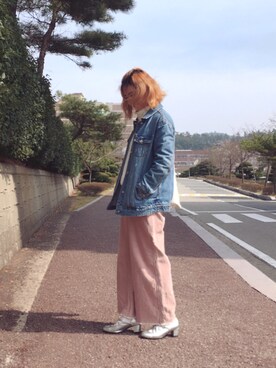「日常」｜「アイテム（その他）」を使った、♡Naomi ♪さん（レディース・160cm）の春コーディネート