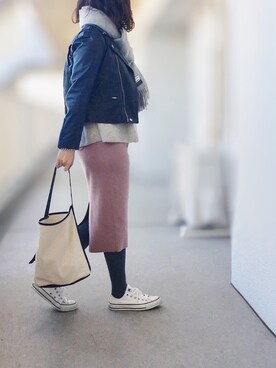 「IENA SLOBE」｜KIKIさん（レディース・157cm）の冬コーディネート
