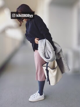 KIKIさん（レディース・157cm）の冬コーディネート
