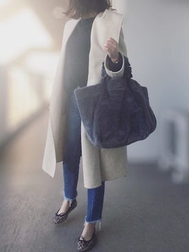 KIKIさん（レディース・157cm）の冬コーディネート