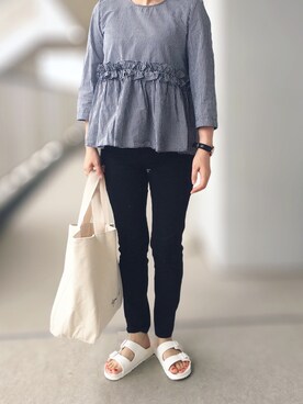 KIKIさん（レディース・157cm）の夏コーディネート