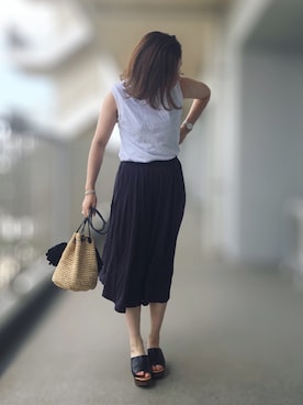 KIKIさん(レディース・157cm)の夏コーディネート