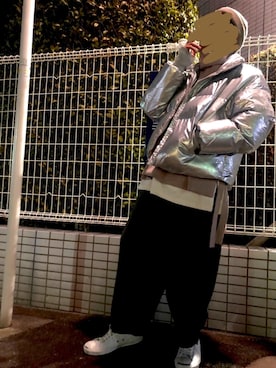 「neos（ネオス）のアイテム（ブルゾン）」を使った、TOM_86さん（メンズ・168cm）の春コーディネート