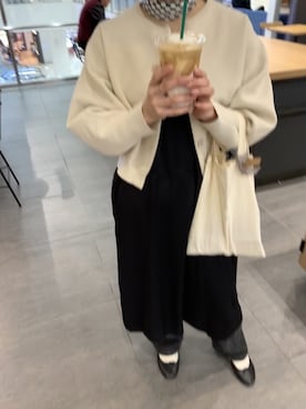 「FIL DE FER（フィルデフェール）のアイテム（ワンピース/ドレス）」を使った、SHOKOさん（レディース・158cm）の冬コーディネート