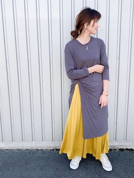 まぁちさん（レディース・165cm）の秋コーディネート