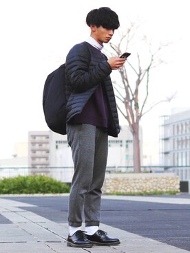 Ryotaさん（メンズ・176cm）の冬コーディネート